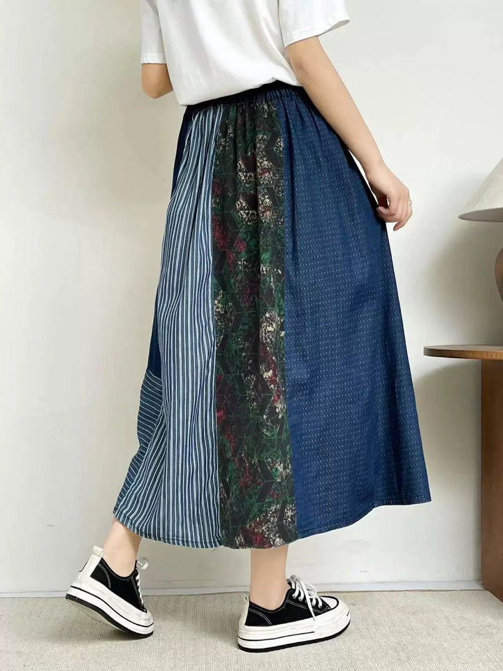 Zylira Women Summer Retro Versatile Skirt - ZYLIRA