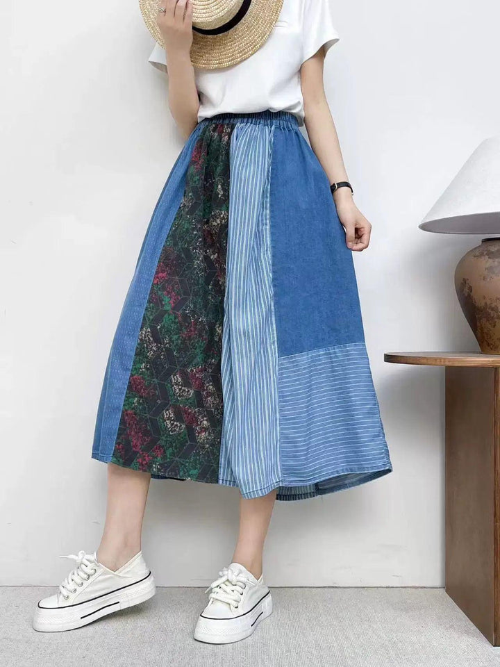 Zylira Women Summer Retro Versatile Skirt - ZYLIRA