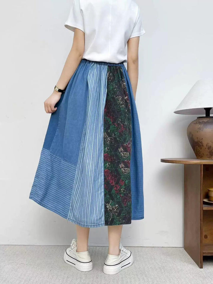 Zylira Women Summer Retro Versatile Skirt - ZYLIRA