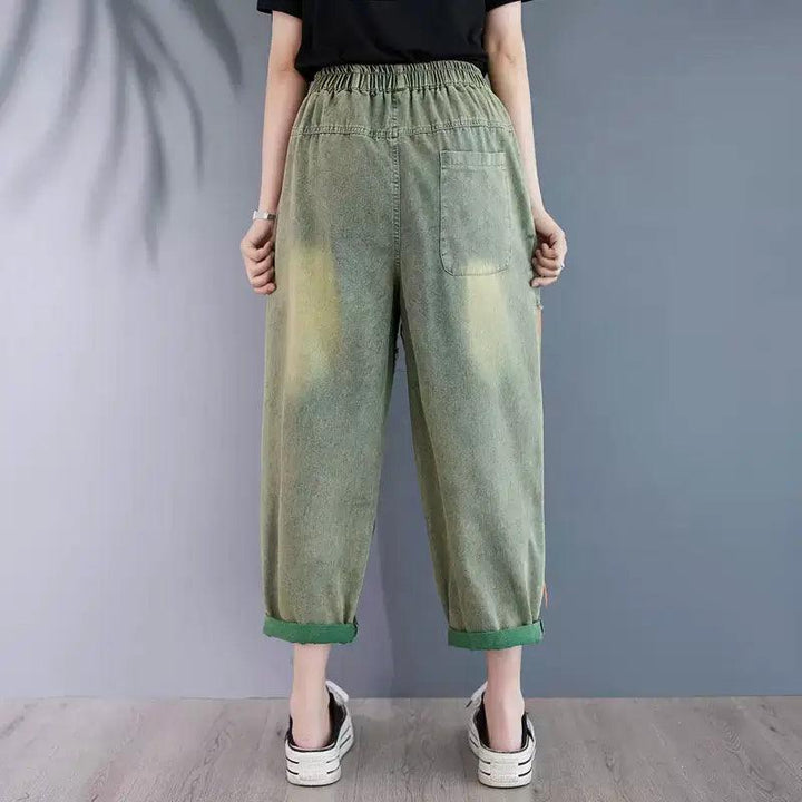 Zylira Women Vintage Summer Jeans - ZYLIRA