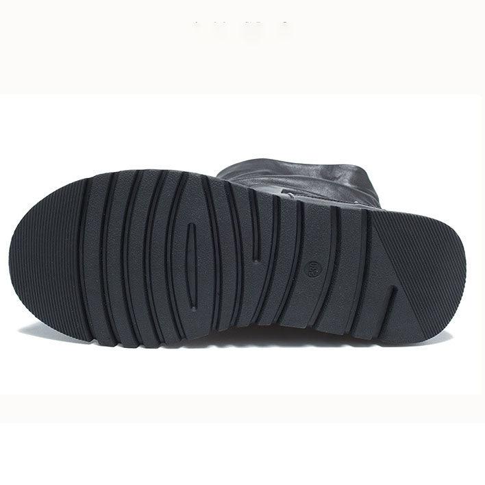 Winter Autumn Comfortable Long Leather Boots for Women - ZYLIRA