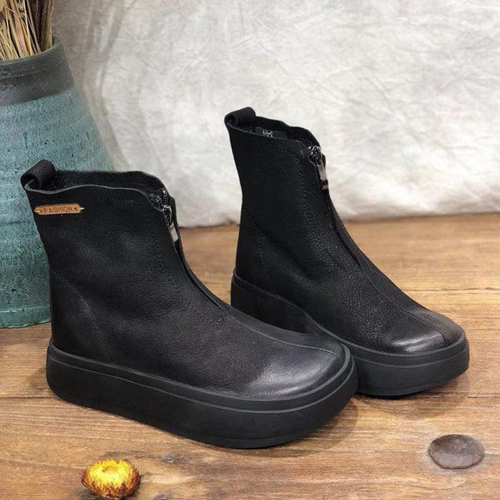 Casual Platform Velvet Women's Boots | Gift Shoes - ZYLIRA