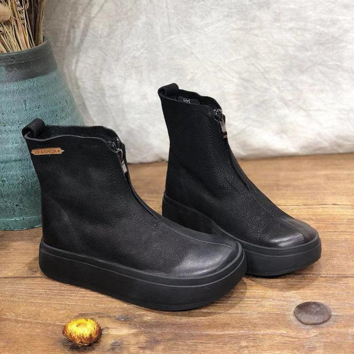 Casual Platform Velvet Women's Boots | Gift Shoes - ZYLIRA