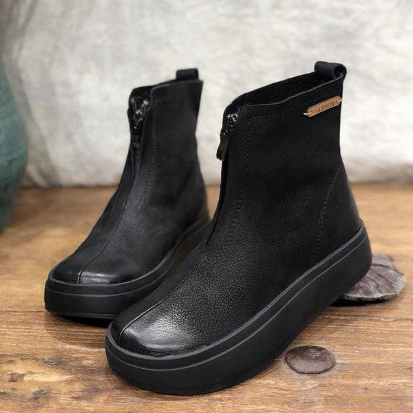 Casual Platform Velvet Women's Boots | Gift Shoes - ZYLIRA