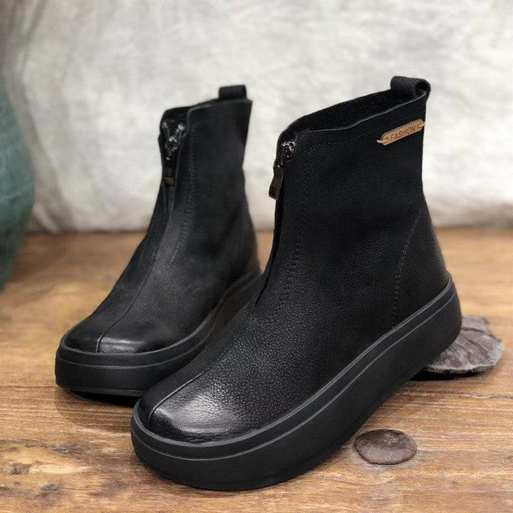Casual Platform Velvet Women's Boots | Gift Shoes - ZYLIRA