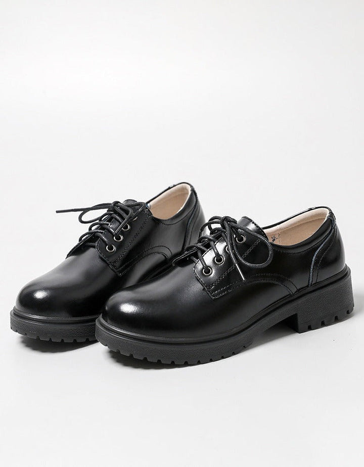 Classic Round Head Lace-up Mary Jane Shoes Feb Shoes Collection 2023 78.00