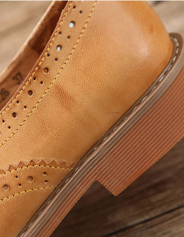 Classic Tassel Carved Vintage Oxford Shoes March New 2020 118.00