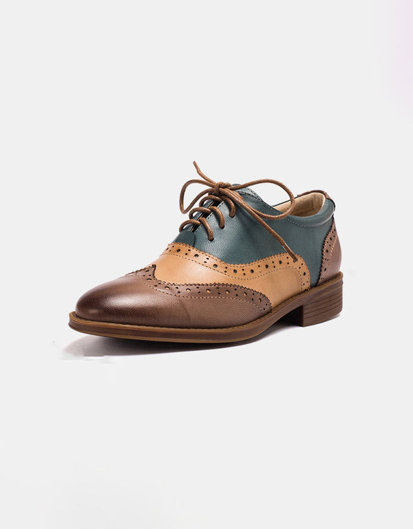 Color Matching Vintage Brock British Oxford Shoes Nov Shoes Collection 2022 138.00
