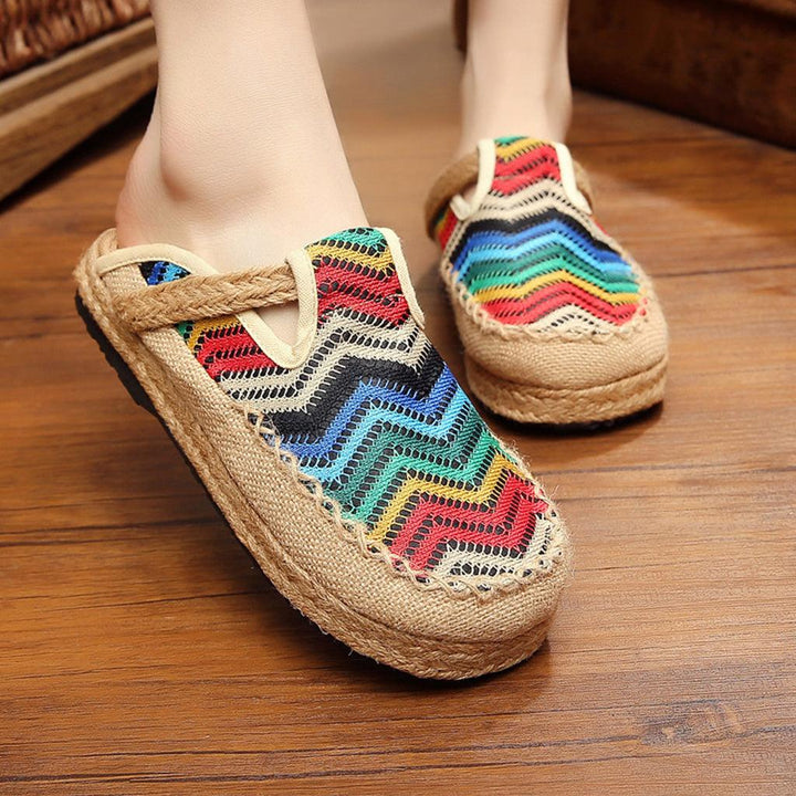 Ethnic Colorful Handmade Women's Shoes | Gift Shoes - ZYLIRA
