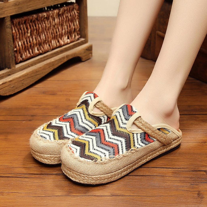 Ethnic Colorful Handmade Women's Shoes | Gift Shoes - ZYLIRA