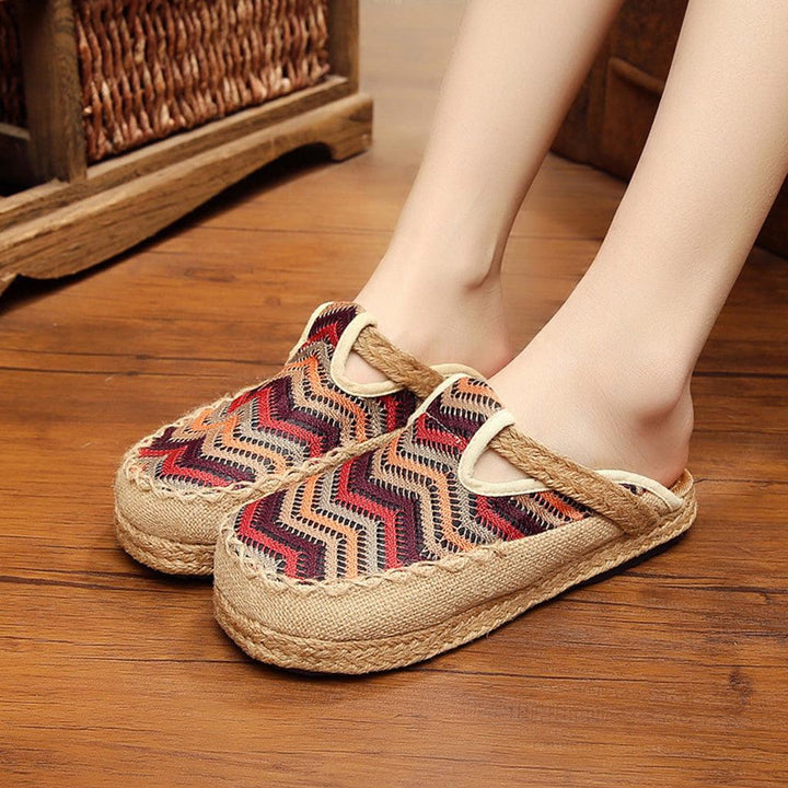 Ethnic Colorful Handmade Women's Shoes | Gift Shoes - ZYLIRA