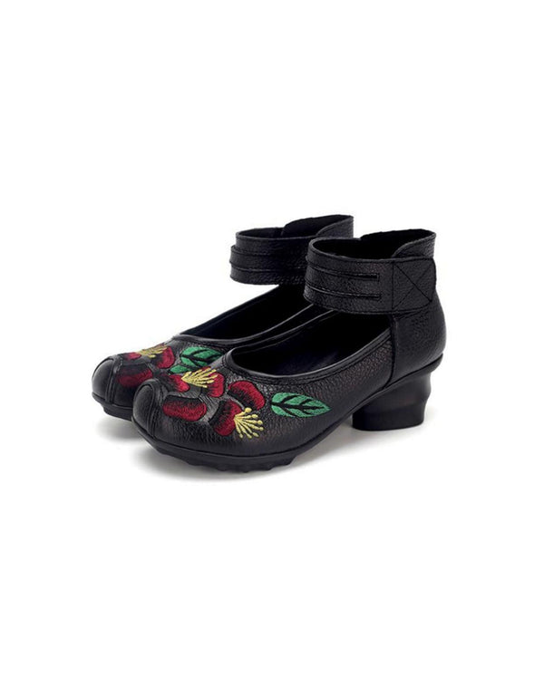 Ethnic Handmade Embroidered Retro Shoes | Gift Shoes - ZYLIRA