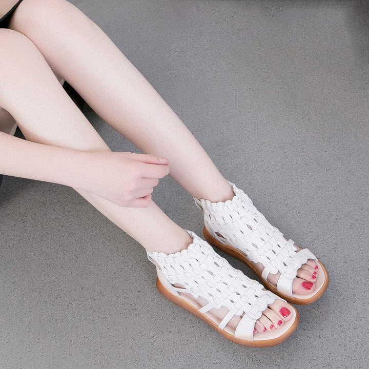 Flat-Bottom Wedge Heel Women's Sandals | Gift Shoes - ZYLIRA