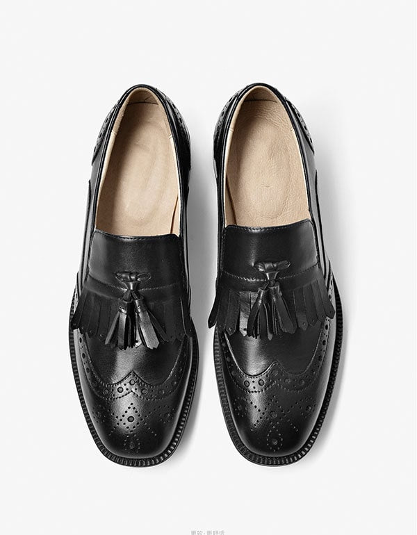 Genuine Leather Tassels British Brock Oxford June New 2020 139.00