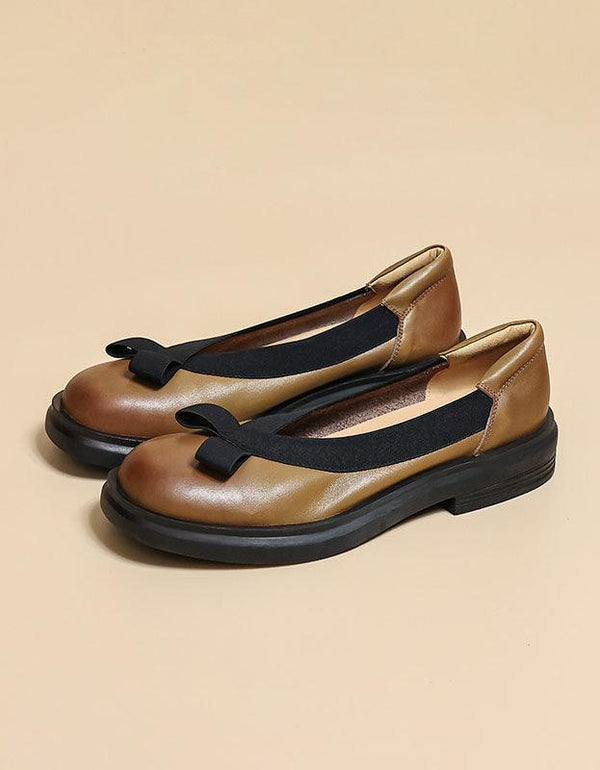 Handmade British Style Vintage Loafers - ZYLIRA