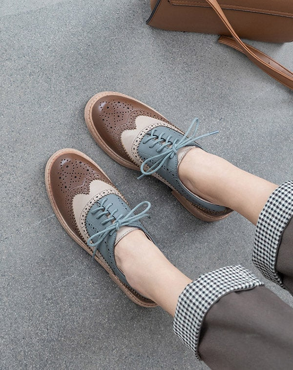 Vintage Lace Up Oxford Shoes for Women Aug New Trends 2020 98.00