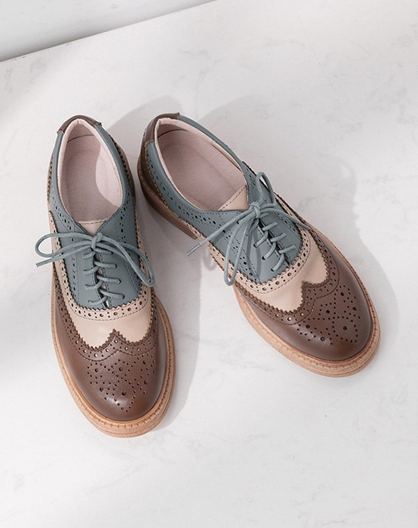 Vintage Lace Up Oxford Shoes for Women Aug New Trends 2020 98.00