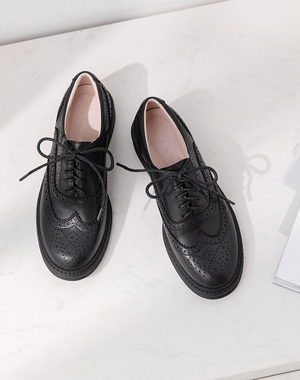 Vintage Lace Up Oxford Shoes for Women Aug New Trends 2020 98.00