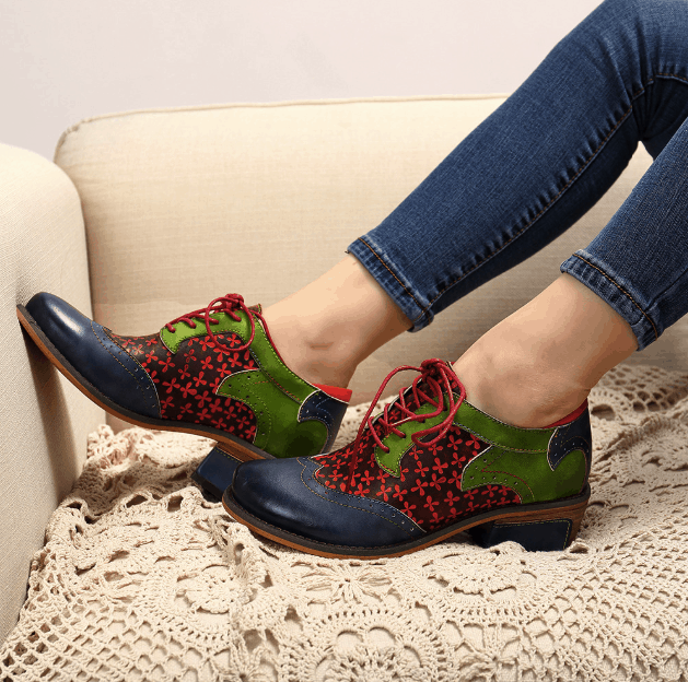 New British Stylish Leather Fashion Women's Shoes 36-42 Oct New Trends 2020 105.00