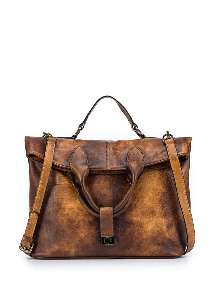 Retro Solid Color Crossbody Bag for Women - ZYLIRA