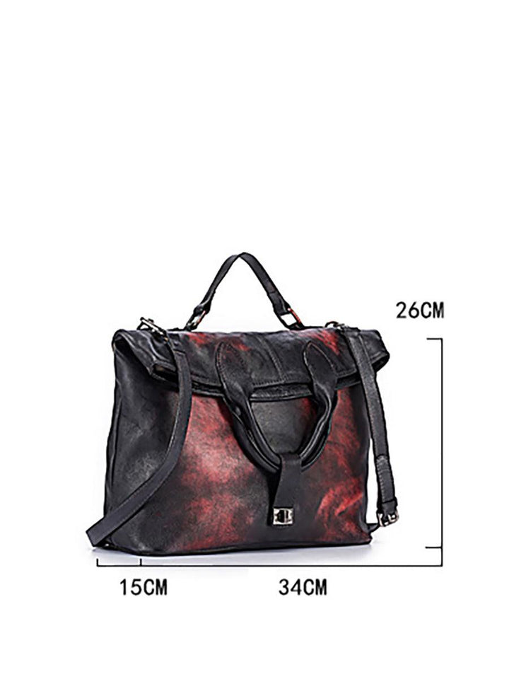 Retro Solid Color Crossbody Bag for Women - ZYLIRA