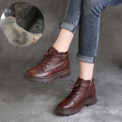 Retro Casual Comfortable Short Boots | Gift Shoes - ZYLIRA