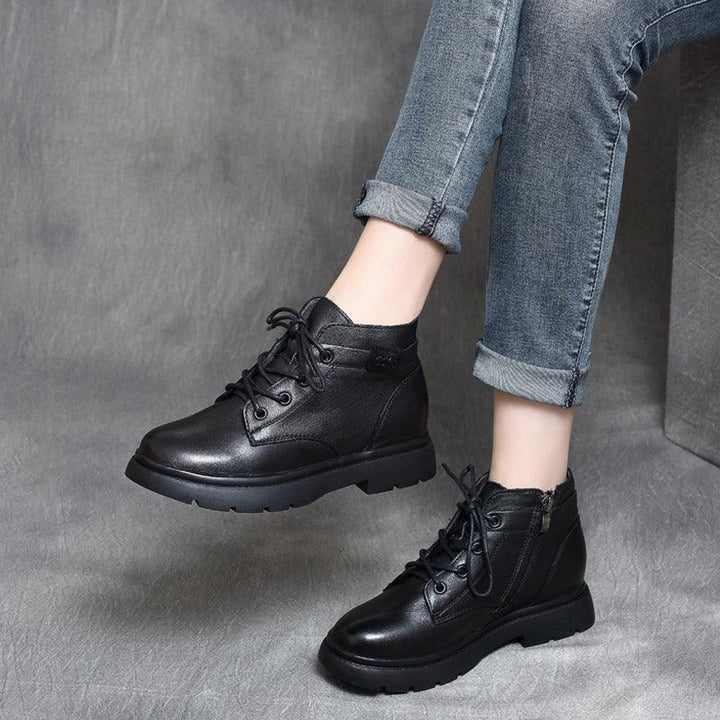 Retro Casual Comfortable Short Boots | Gift Shoes - ZYLIRA