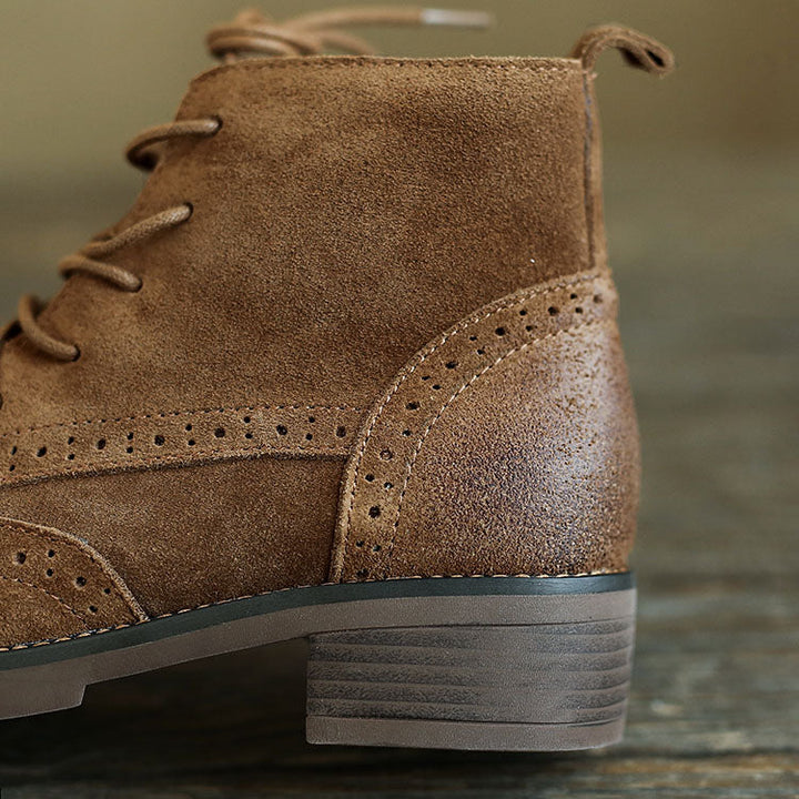 Autumn Casual Suede Oxford Boots November New 2019 91.00