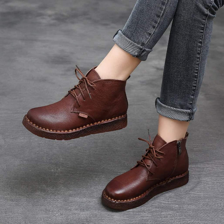 BEST Winter Comfortable Handmade Retro Walking Boots 42 - ZYLIRA