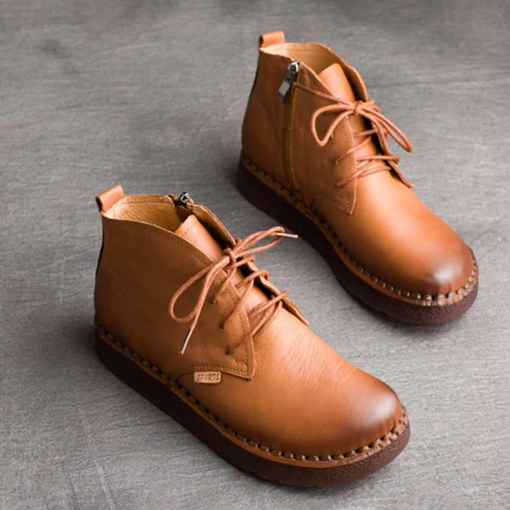 BEST Winter Comfortable Handmade Retro Walking Boots 42 - ZYLIRA