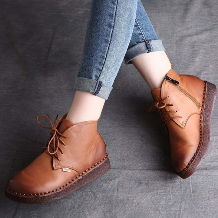 BEST Winter Comfortable Handmade Retro Walking Boots 42 - ZYLIRA