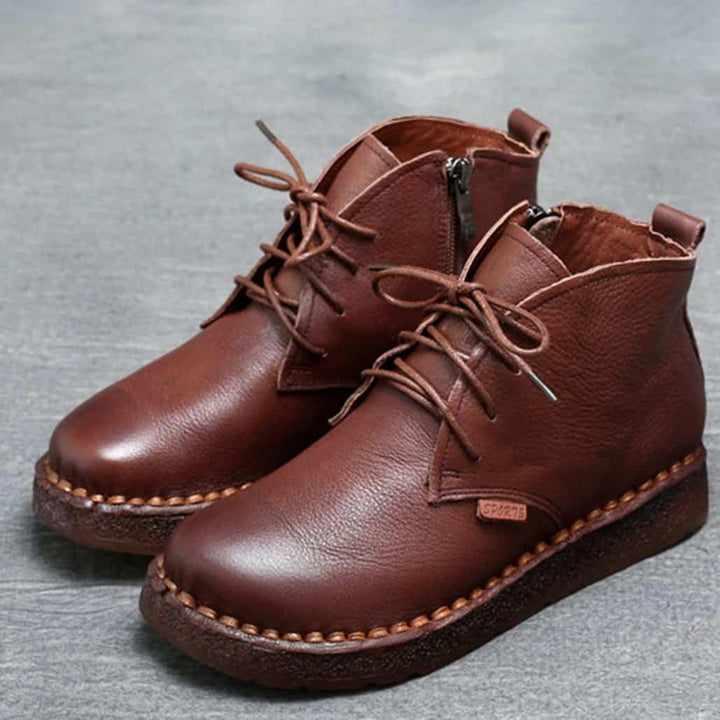 BEST Winter Comfortable Handmade Retro Walking Boots 42 - ZYLIRA