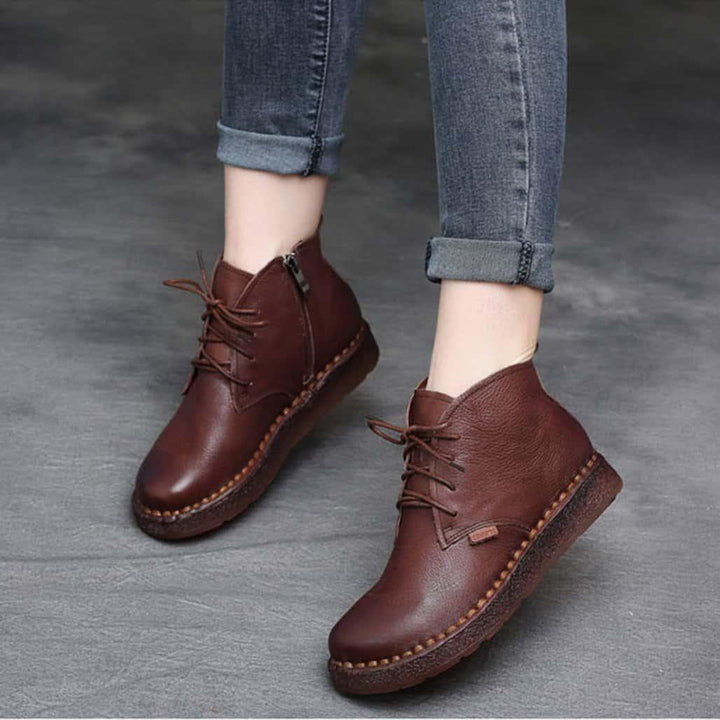 BEST Winter Comfortable Handmade Retro Walking Boots 42 - ZYLIRA