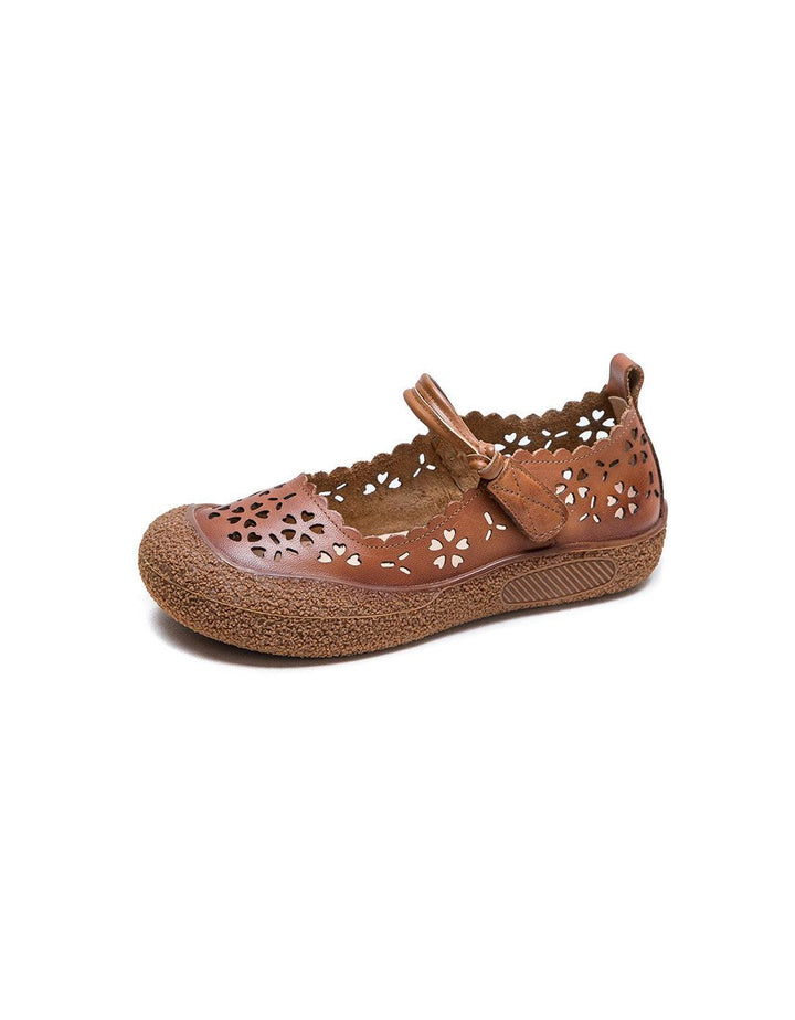 Round Toe Retro Comfortable Summer Breathable Sandals - ZYLIRA