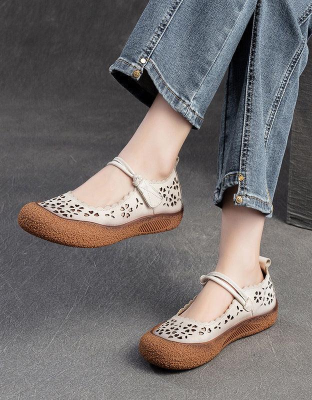 Round Toe Retro Comfortable Summer Breathable Sandals - ZYLIRA