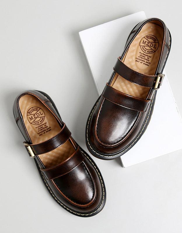 Spring Handmade Vintage Mary Jane Shoes 34-41 - ZYLIRA