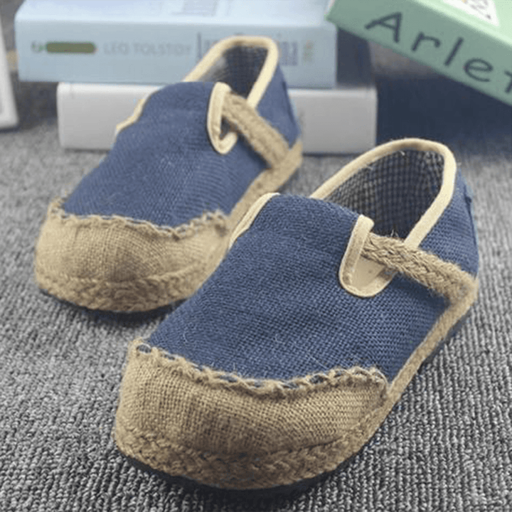 Spring Handmade Cloth Square Head Casual Cloth Shoes 35-44 - ZYLIRA