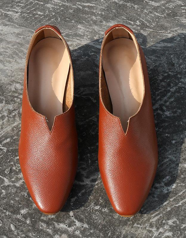 Spring Pointed Toe Elegant Chunky Heels Pumps - ZYLIRA