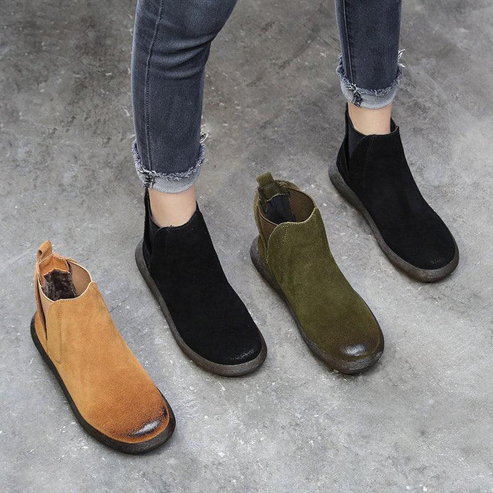 Spring Soft Bottom Women's Chelsea Boots 34-43 - ZYLIRA