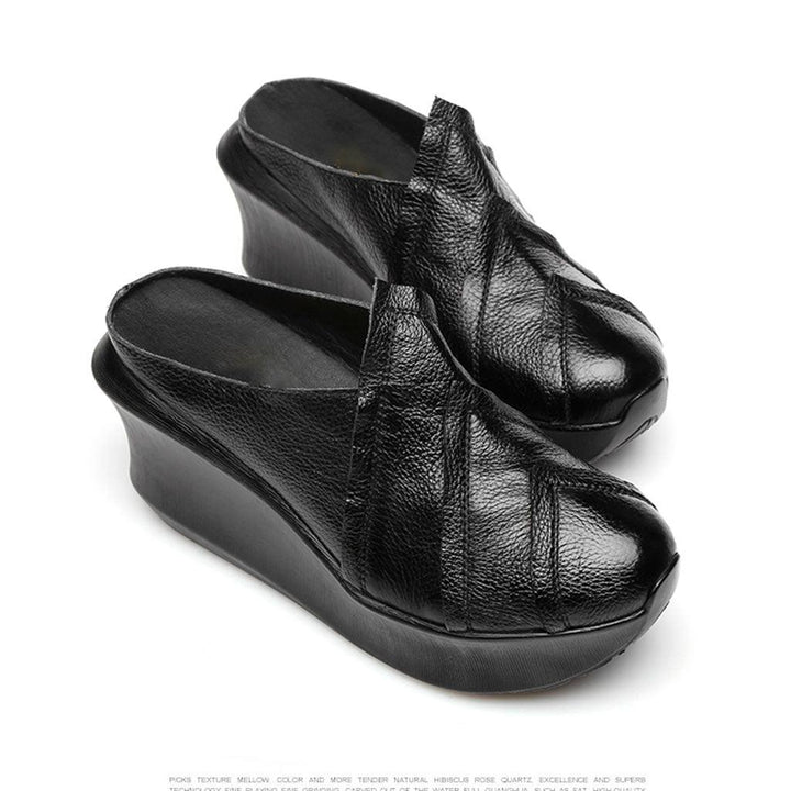 Spring Summer Non-Slip High Heels Wedge Slippers - ZYLIRA