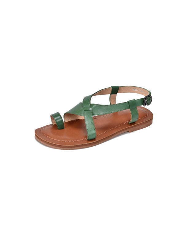 Summer Strappy Flat Singback Sandals