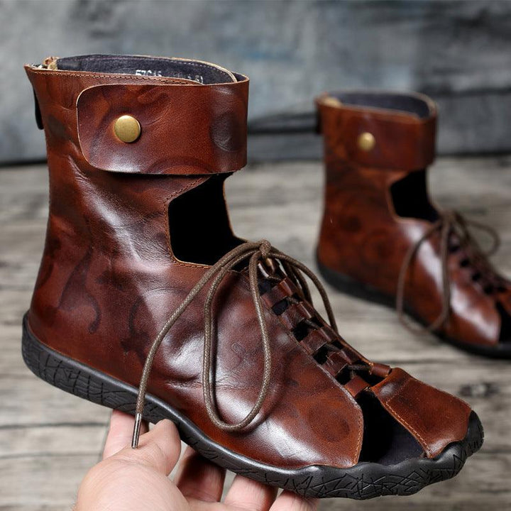 Handmade Summer Rome Style Sandals Boots - ZYLIRA