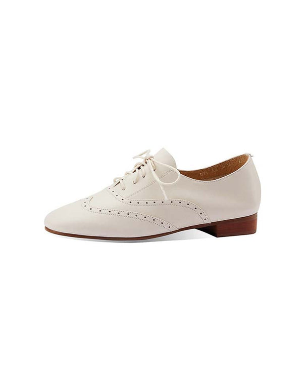 Soft Leather British Style Oxford Shoes for Women July New Arrivals 2020 86.44