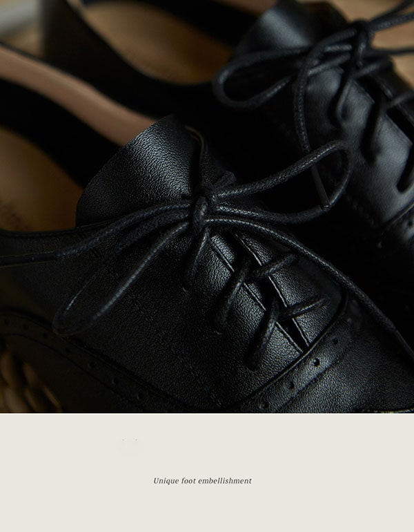 Soft Leather British Style Oxford Shoes for Women July New Arrivals 2020 86.44