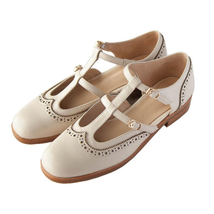 Vintage Brock T-strap Mary Jane Shoes - ZYLIRA