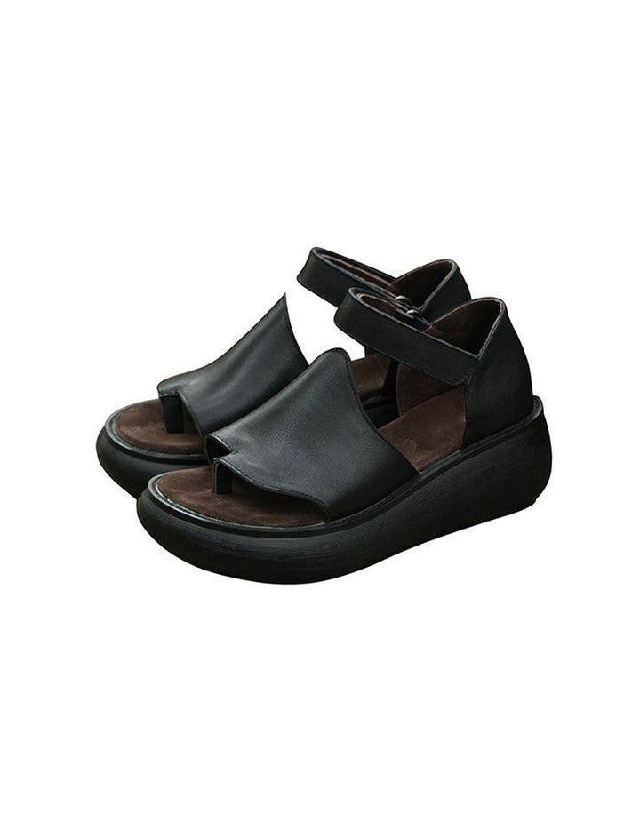 Women's Velcro Summer Wedge Sandals - ZYLIRA