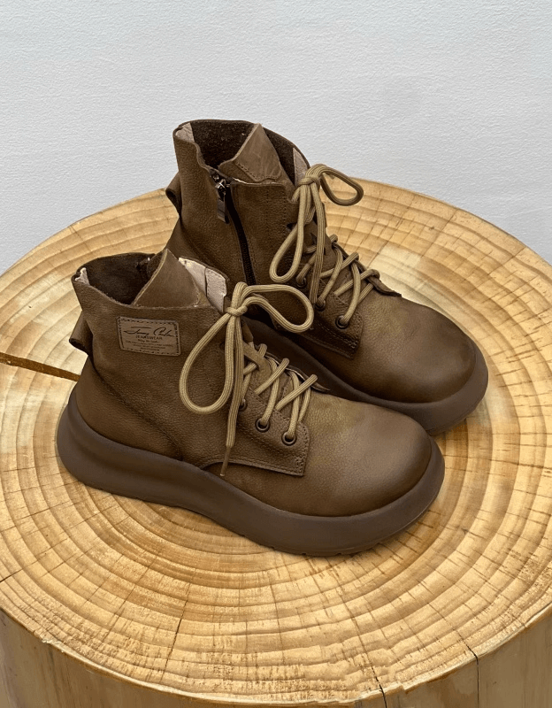 Comfortable Winter Wide Toe Box Boots with Fur - ZYLIRA