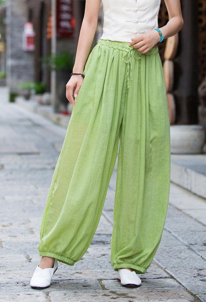 Women Lightweight Comfort Loose Lantern Pants - ZYLIRA