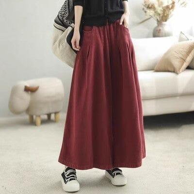 Autumn Spring Loose Cotton Solid Casual Pants - ZYLIRA