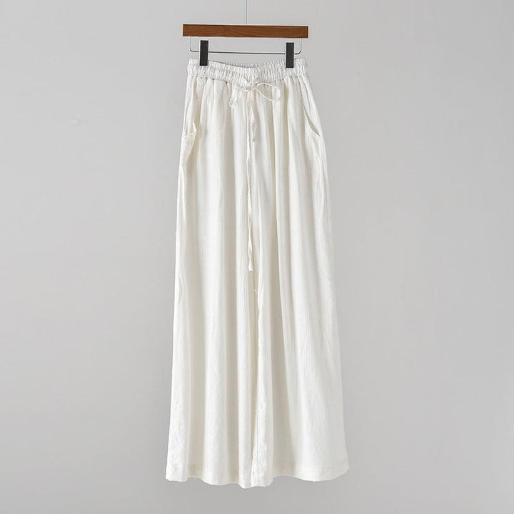 Spring Summer Women Linen Casual Pants - ZYLIRA